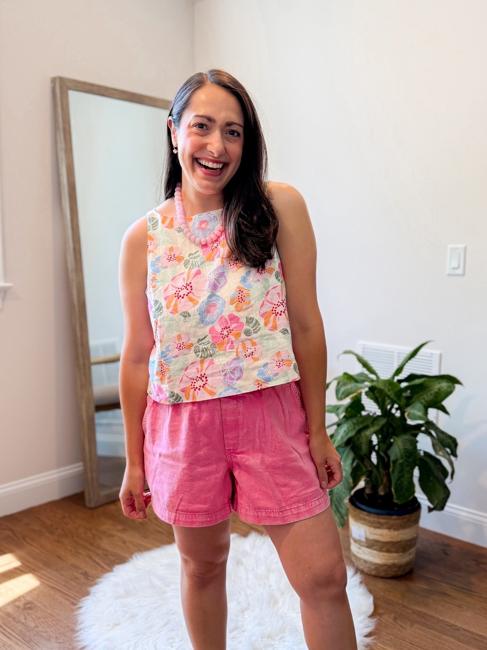 GAP Factory floral tank